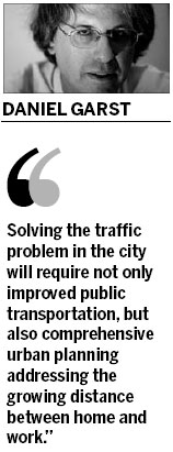 Tackling the chronic traffic problem