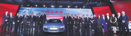 Audi making milestones in Chinese market