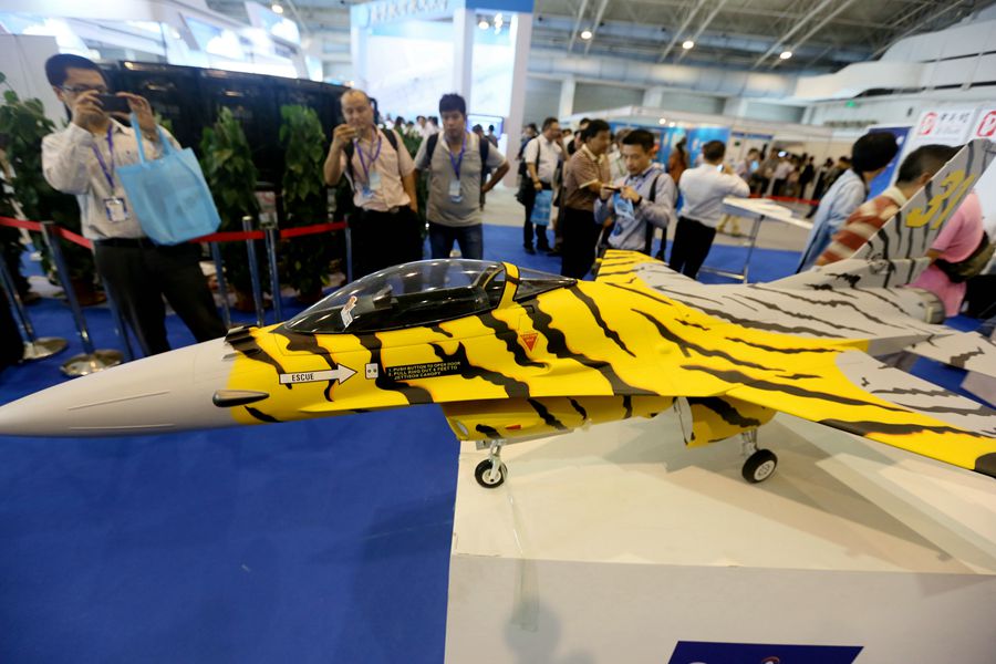 Unmanned aircraft exhibition opens in Beijing