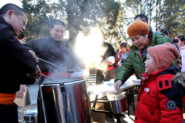 Laba Festival celebrated with free porridge