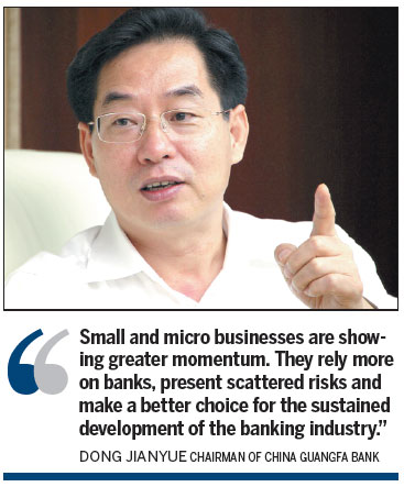 Banker: small loans big business