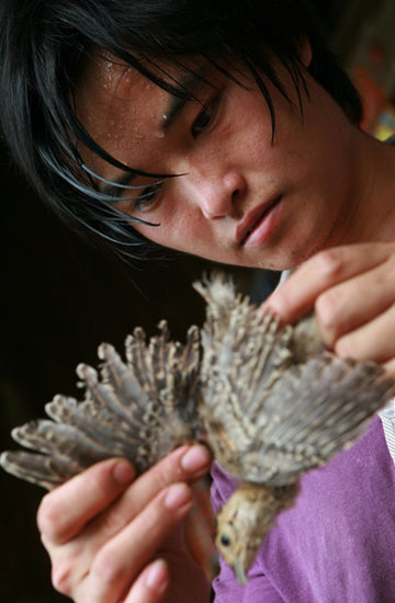 College graduate breeding a future in the mountains