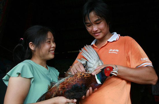 College graduate breeding a future in the mountains