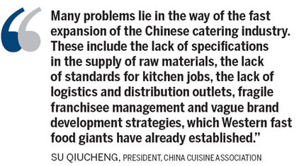 Chinese restaurant chains face challenges