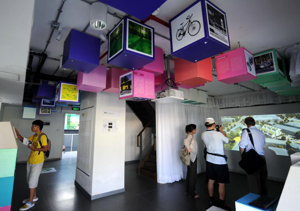 Expo pavilions full of low-carbon ideas