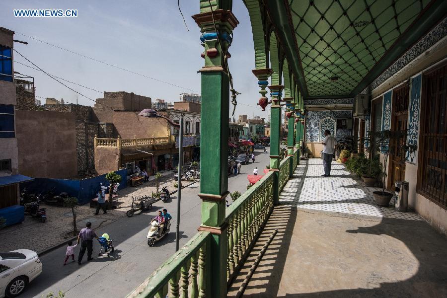 China's westernmost city: old town of Kashgar