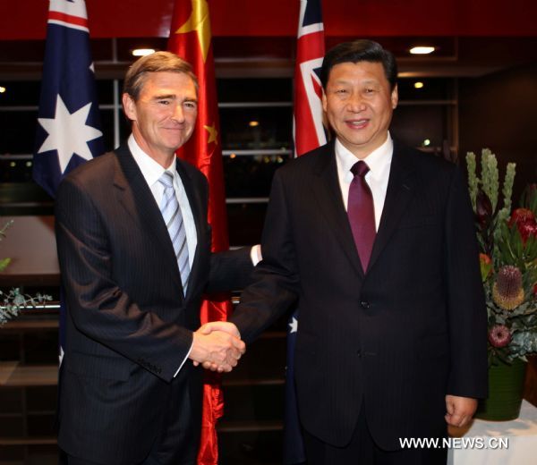 Chinese VP calls for deepening ties with Australia