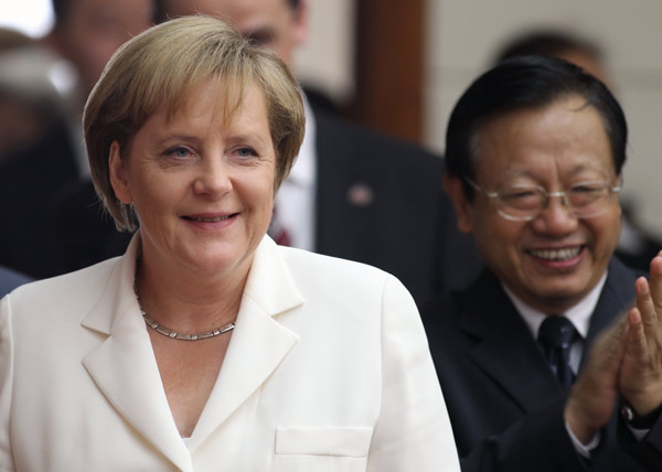 Sino-German ties elevated to strategic track