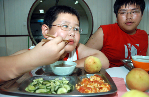 Shanghai children face obesity problem