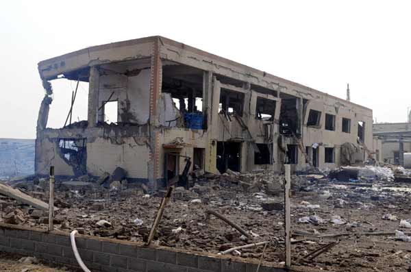 Death toll rises to 13 in factory blast