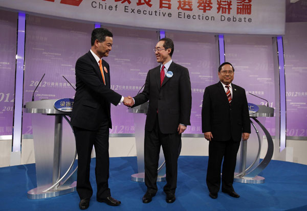 Chief Executive candidates' debate held in HK