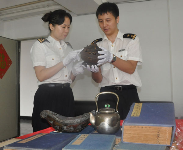 Alleged smuggler tried to remove Chinese relics