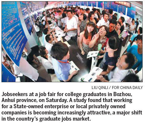 Why new graduates opt for State firms