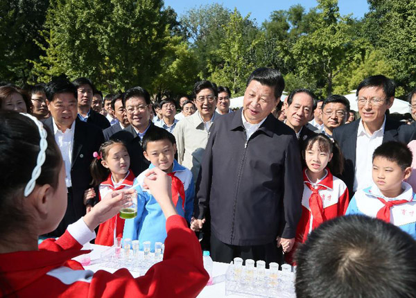 Xi calls for public food and health awareness