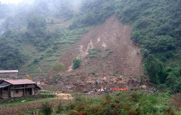 19 dead in Yunnan landslide