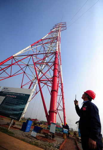 Towering high, powering Shanghai