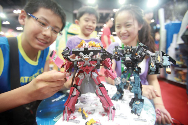 Global firms have lots to play for in China's toy market
