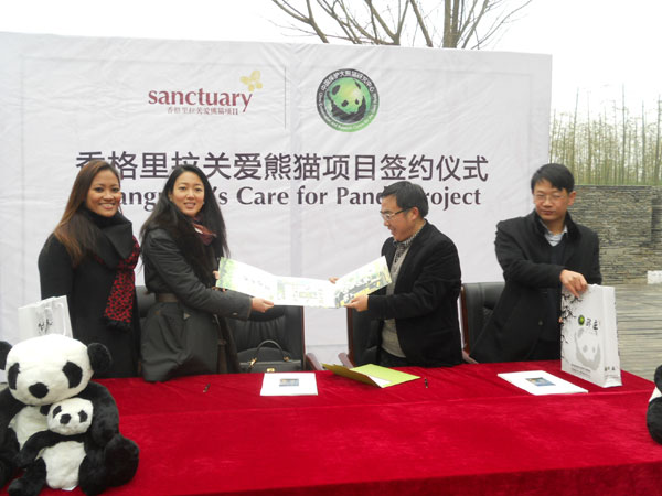 Shangri-La's Care for Panda project takes root in Sichuan