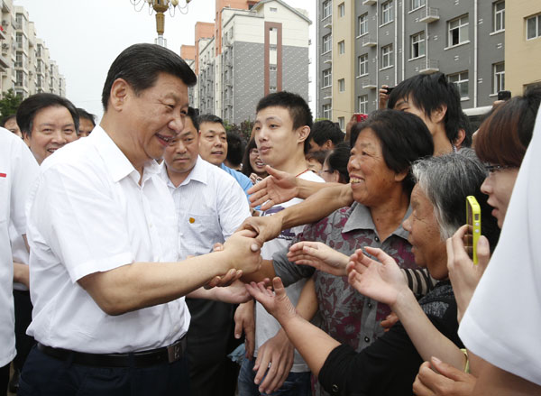 Xi urges CPC members to keep China red