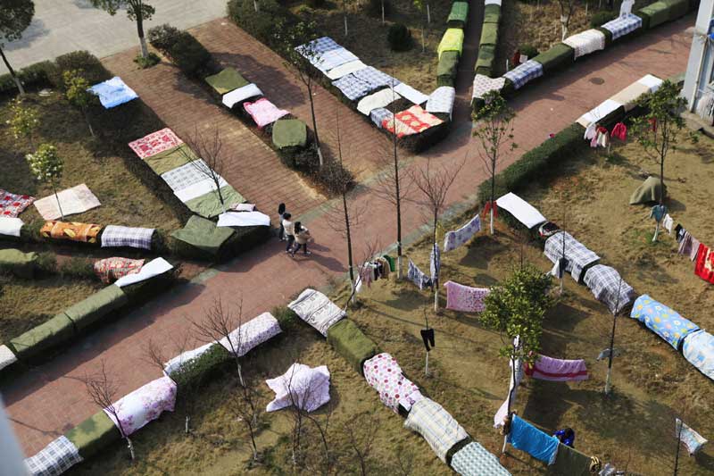 'Quilts collection' on a sunny day