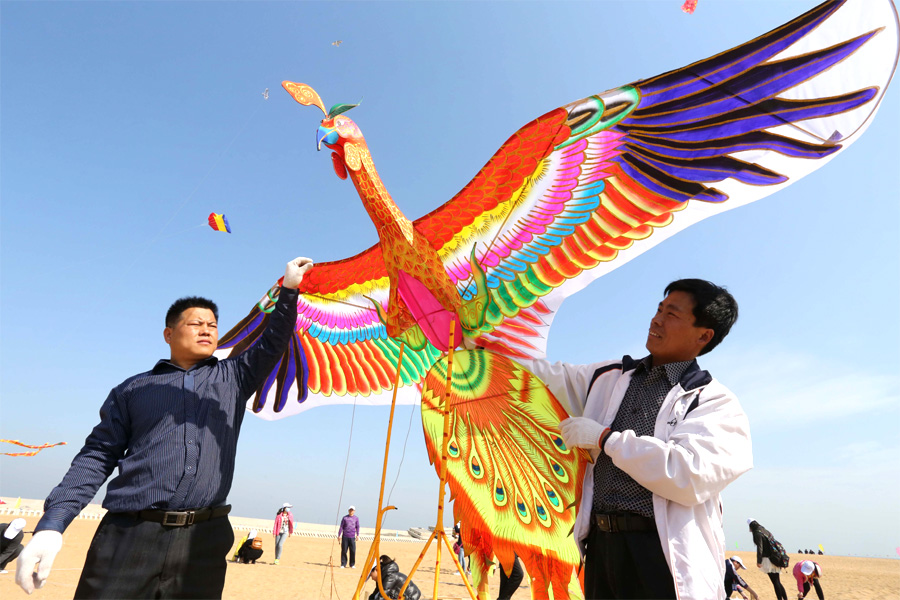 Kite-flying championship held in E China