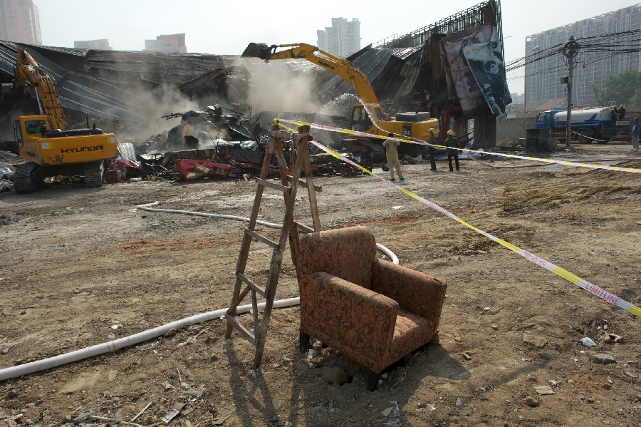 17,000 square meters of unauthorized structures demolished