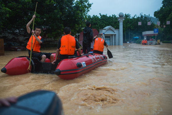 7 dead, over 170,000 affected in Guangdong rainstorm