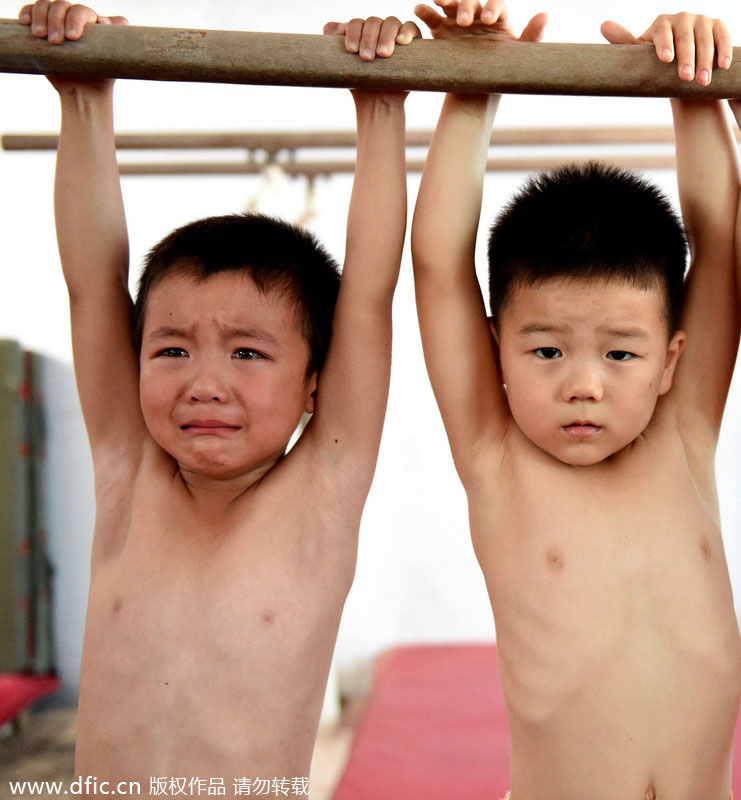 Child gymnasts all the rage in E China