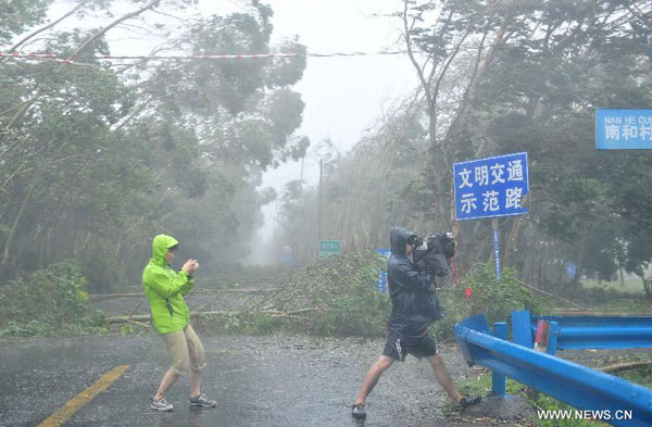 One killed in super typhoon Rammasun