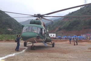 Vietnam War veteran aid in quake relief