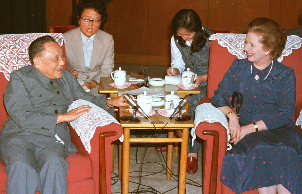Deng Xiaoping's foreign affairs across the years