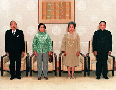 Deng Xiaoping's foreign affairs across the years