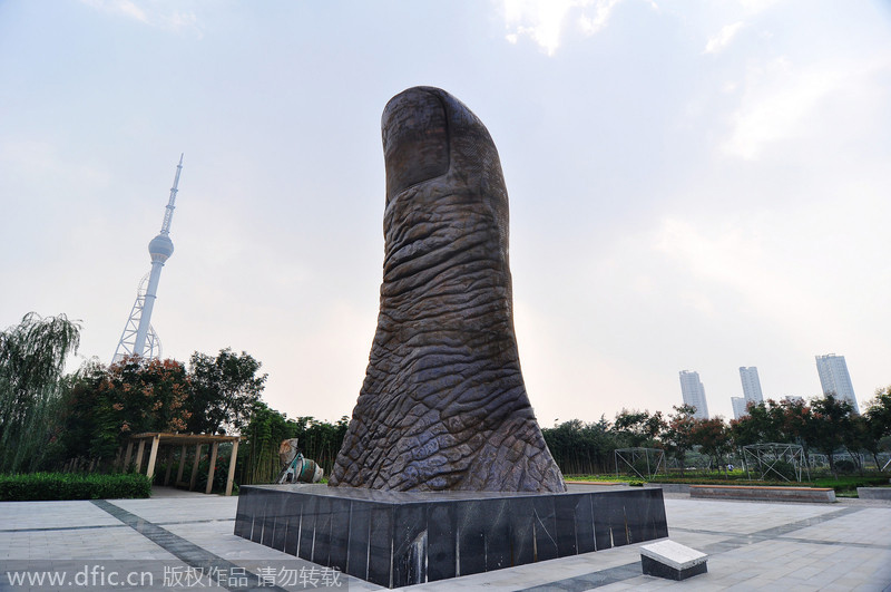 Shandong shelters replicas of famed sculptures