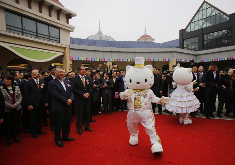 Say hello to the Hello Kitty amusement park