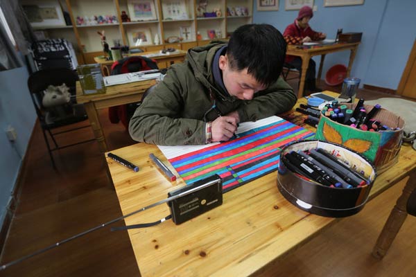 Mental illness no handicap to Nanjing artists