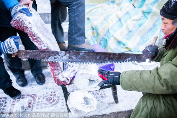 China's easternmost fish market