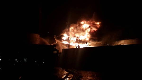 Chemical plant fire identified as ‘safety accident'