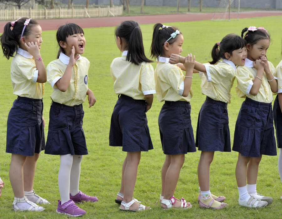 Now and Then: The changing look of school uniforms