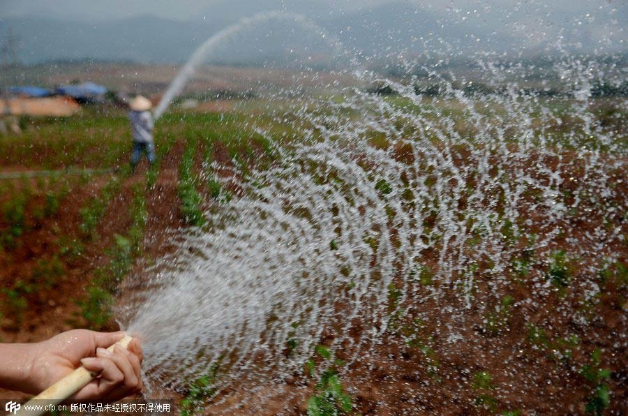 Severe drought hits Southwest China