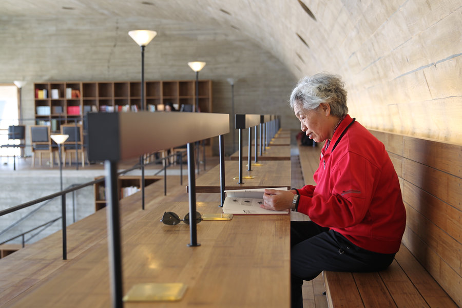 Quiet library far from the madding crowd