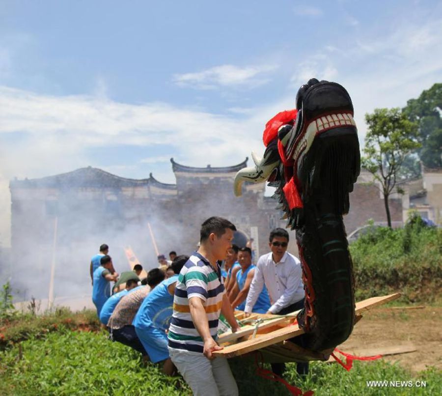 Dragon Boat Festival celebrated in C China