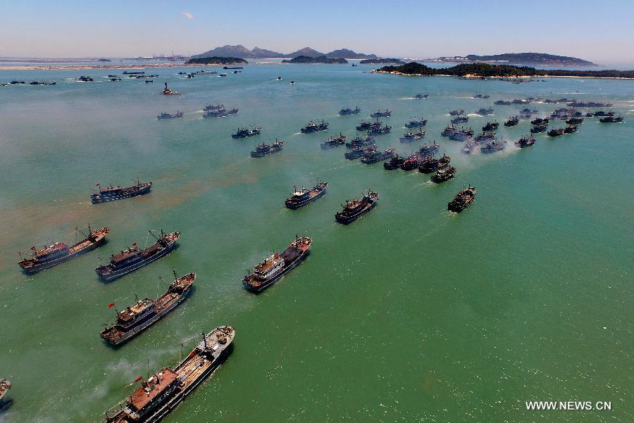 Seasonal fishing ban lifted in SE China