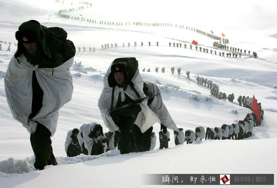 Soldiers undergo training