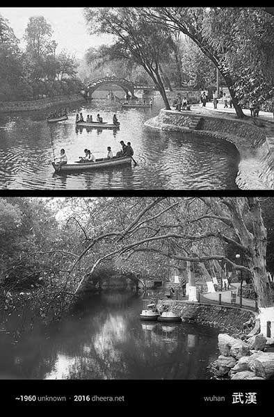 Now and then: Photos of same spot reveal changes in China