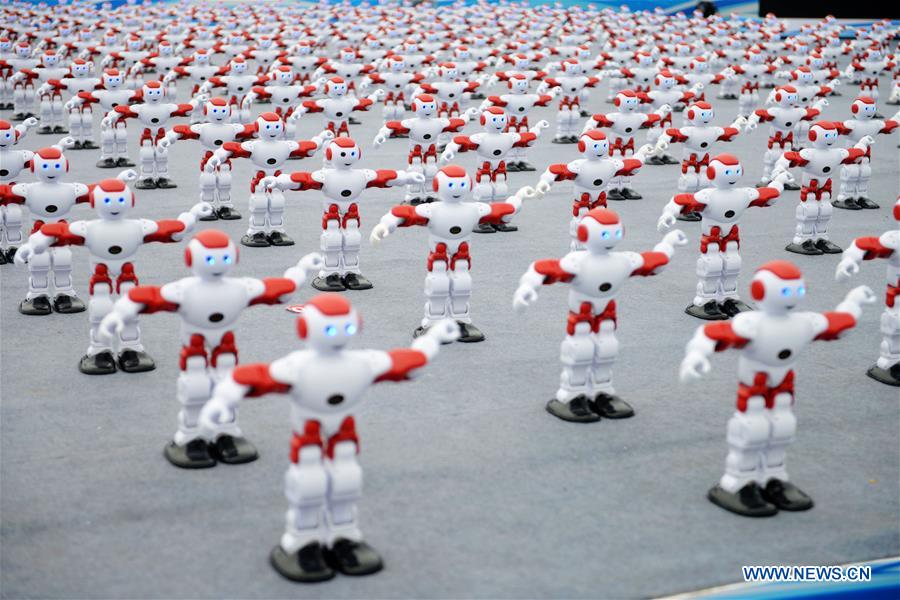 Robots dance together to set new Guinness World Record