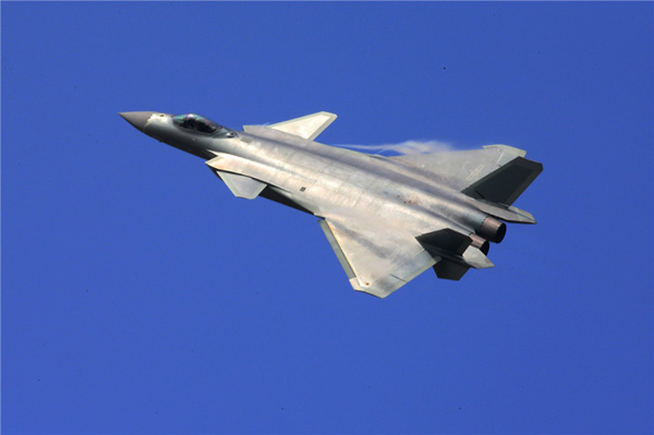 China's J-20 fighter jet put into service