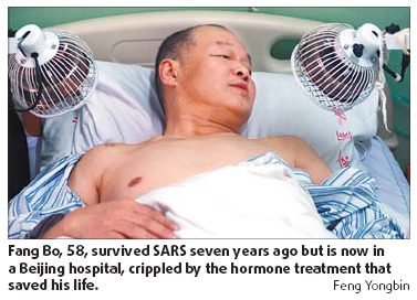 They survived SARS, but live in agony