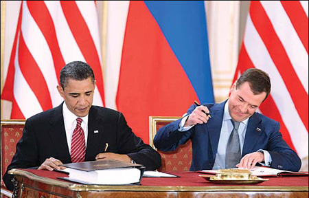 US, Russia sign nuke pact