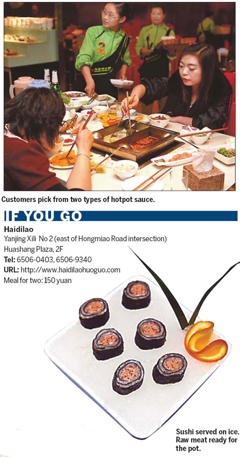 Hotpot hospitality boils over at Haidilao chain