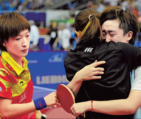 China fail to defend Gorbillon Cup at Moscow TT Worlds